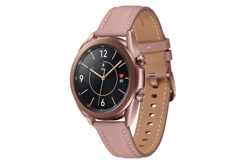 Išmanusis laikrodis Samsung Galaxy Watch3 Bluetooth (41 mm), Bronzinės  spalvos | Varle.lt