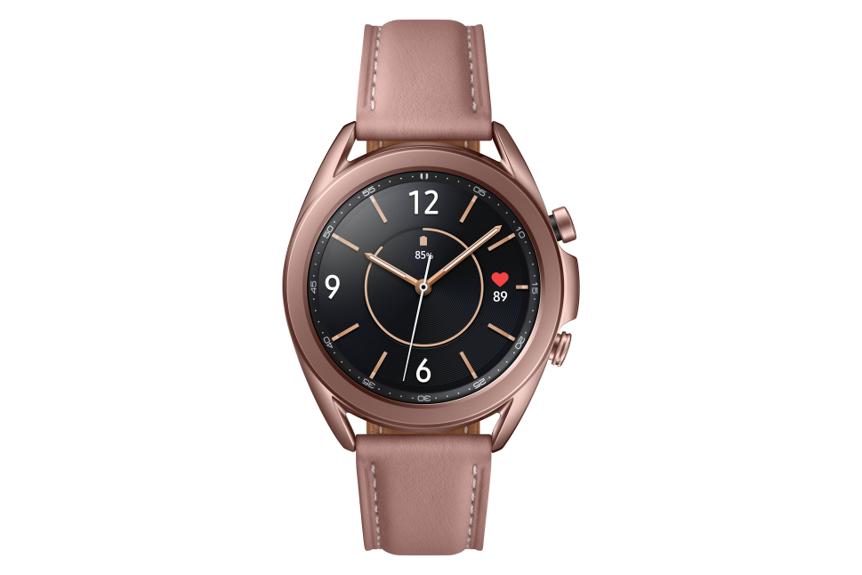 Išmanusis laikrodis Samsung Galaxy Watch3 Bluetooth (41 mm), Bronzinės  spalvos | Varle.lt