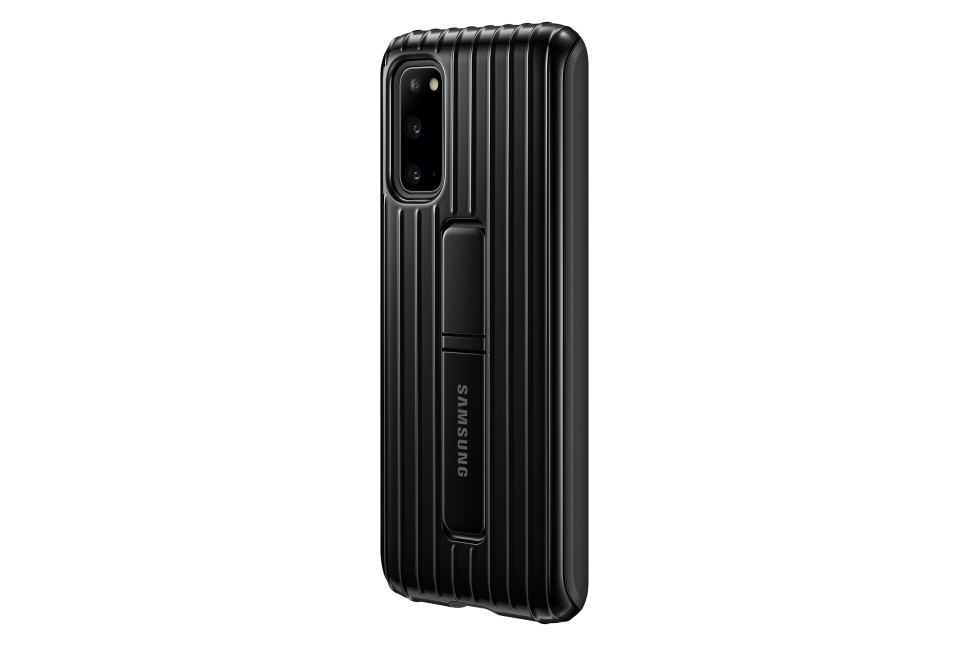 Dėklas Samsung Galaxy S20 Apsauginė Nugarėlė Juoda