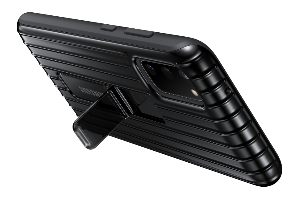 Dėklas Samsung Galaxy S20 Apsauginė Nugarėlė Juoda