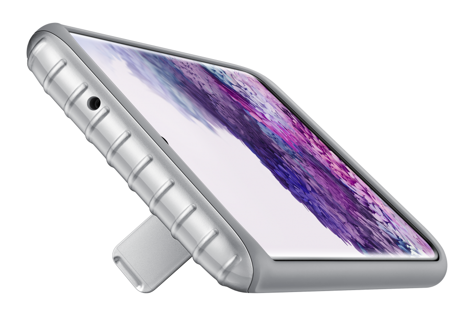 Dėklas Samsung Galaxy S20 Apsauginė Nugarėlė Sidabrinė