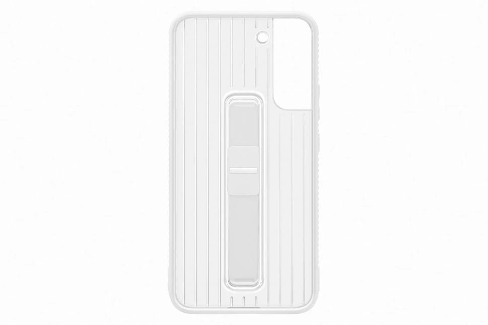 RS906CWE apsauginis stovimas dangtelis, skirtas Samsung Galaxy S22 Plus, Baltas (Baltas)