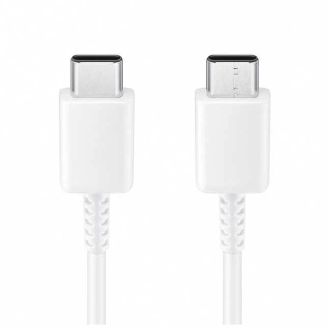 Samsung DA705BWE charging cable Type-C to Type-C, 1 m Baltas