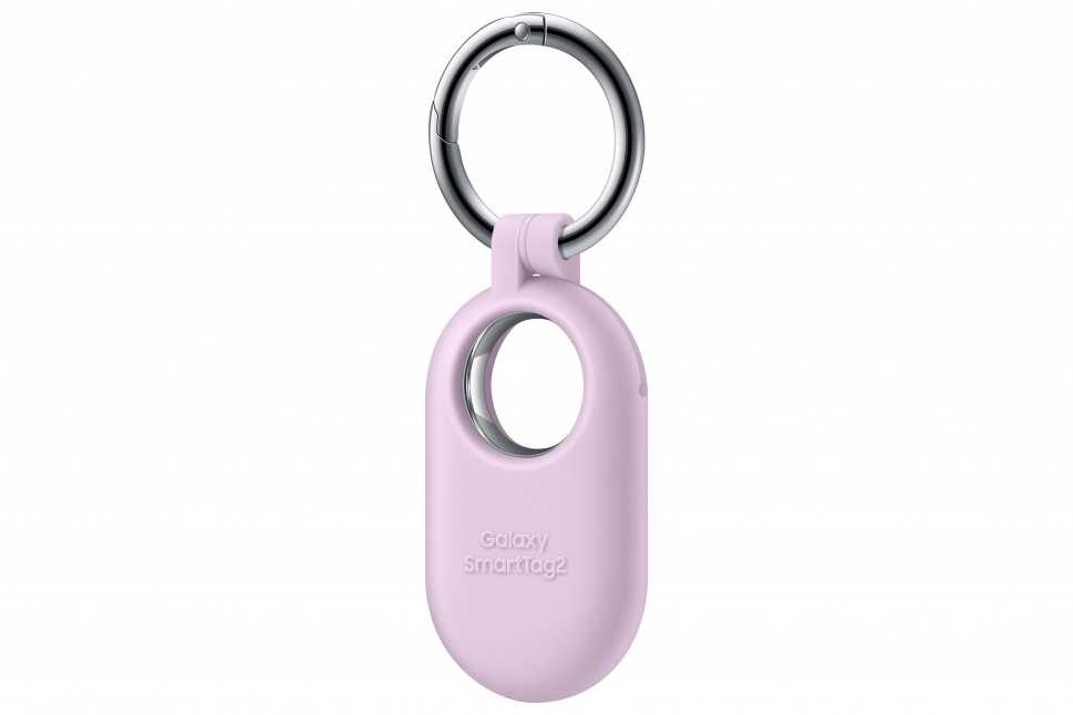 Samsung Galaxy SmartTag2 Silikoninis dėklas Lavender