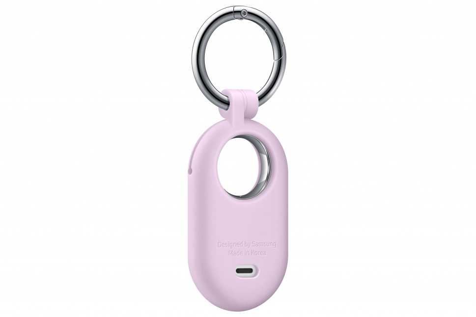 Samsung Galaxy SmartTag2 Silikoninis dėklas Lavender