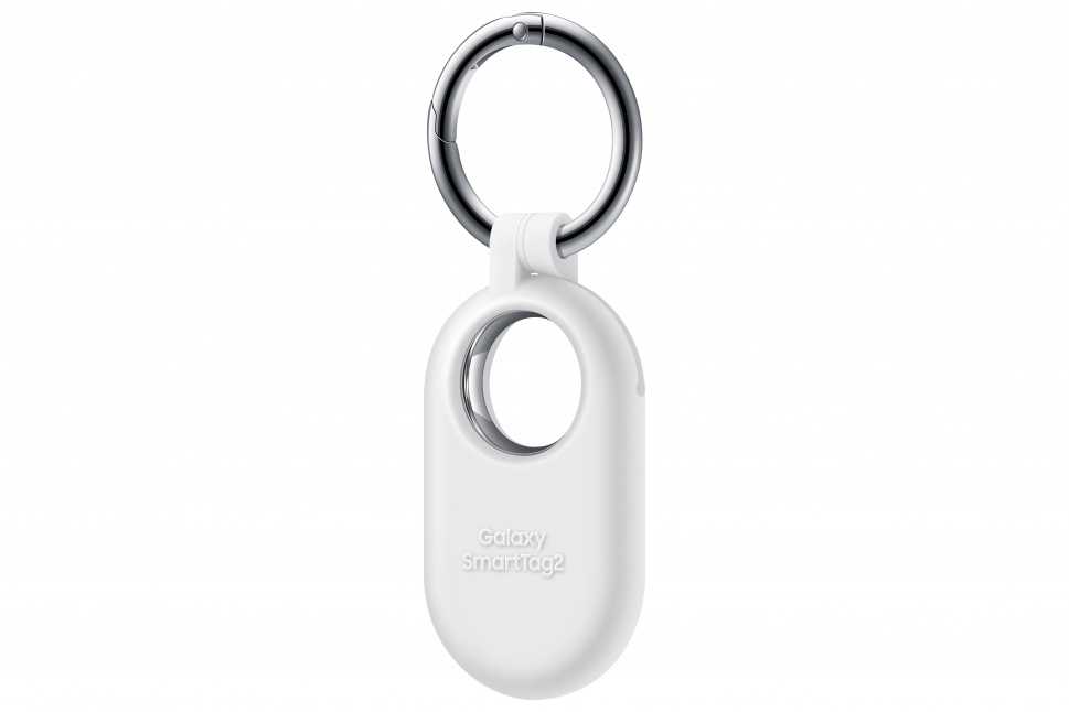 Samsung Galaxy SmartTag2 Silikoninis dėklas Baltas