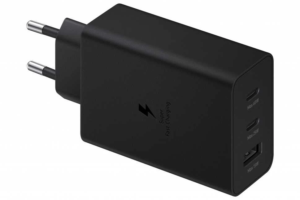 Samsung T6530NBE Power Adapteris 65W Trio, Juodas