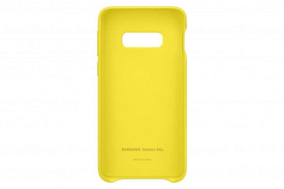 Samsung VG970LYE odinis dėklas skirtas Galaxy S10e (Geltonas)
