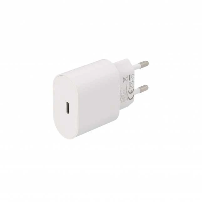 SEEK TOTI 20W Type-C PD Portable Wall Fast Charger, Baltas