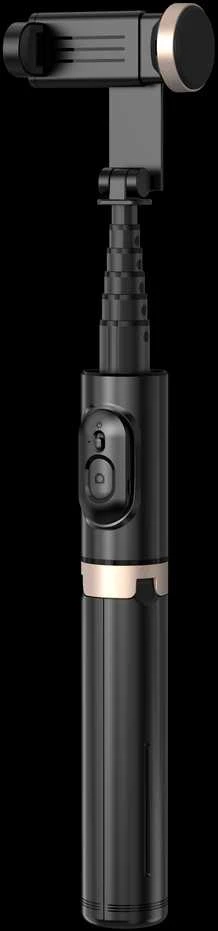 SEEK TOTI asmenukių lazda su paslėpto dizaino stabiliu trikoju Q12, Juodas