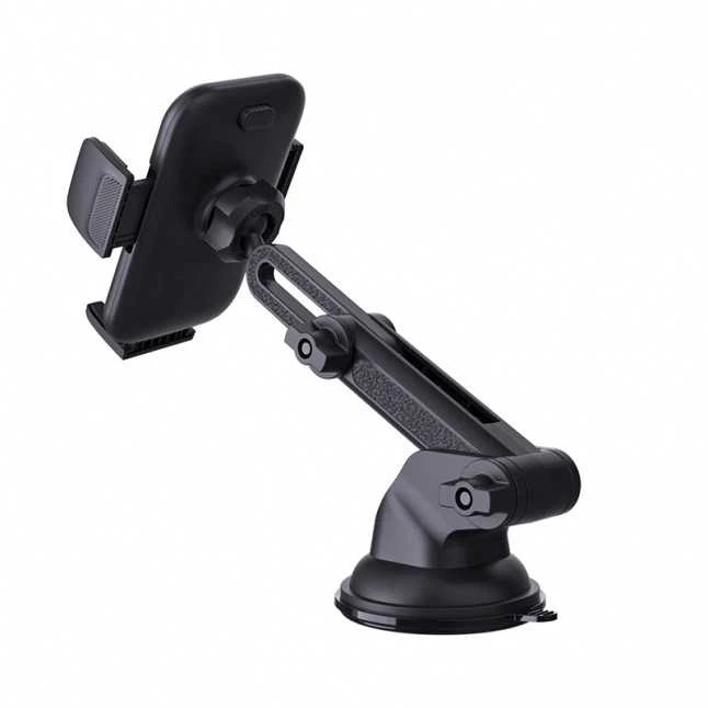 SEEK TOTI Universal Car Suction cup Phone Holder, Juodas