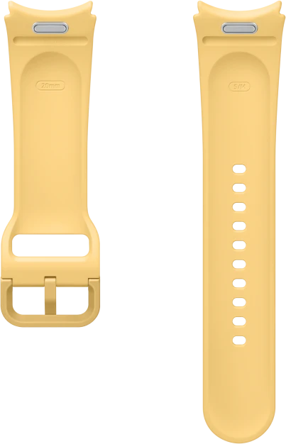 112803 „Samsung Galaxy Watch 6/6 Classic“ S/M sportinis dirželis ET-SFR93SOE abrikosų spalvos