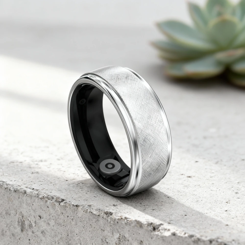 Shenzhen HiFuture Ring2 Titanium Sidabrinis 12 (68mm)