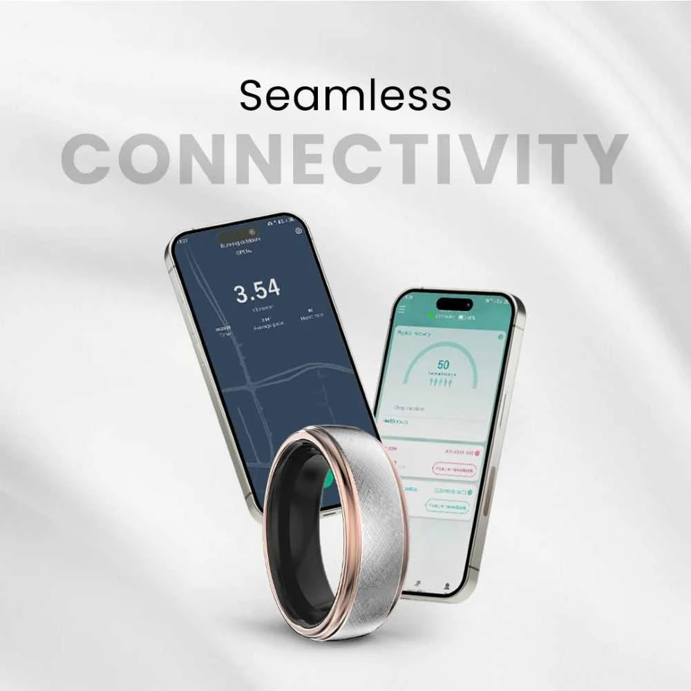 Shenzhen HiFuture Ring2 Titanium Sidabrinis 10 (62mm)