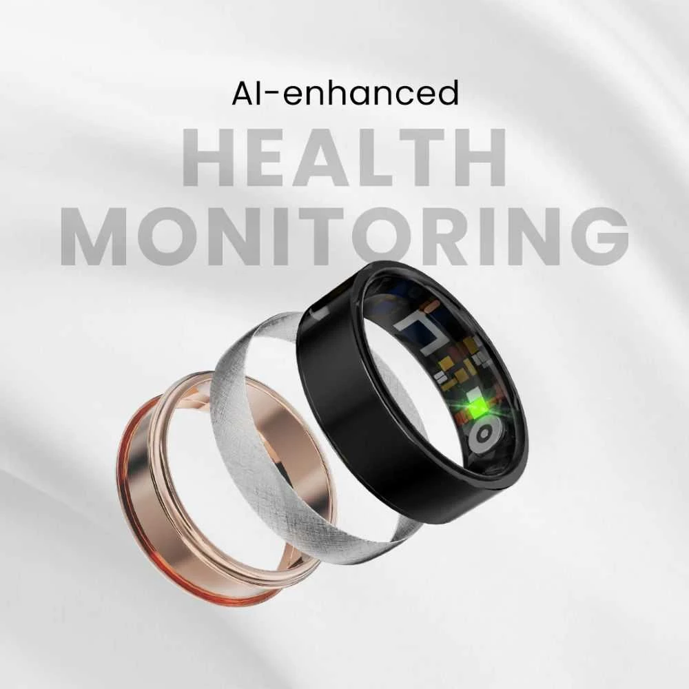 Shenzhen HiFuture Ring2 Titanium Sidabrinis 10 (62mm)