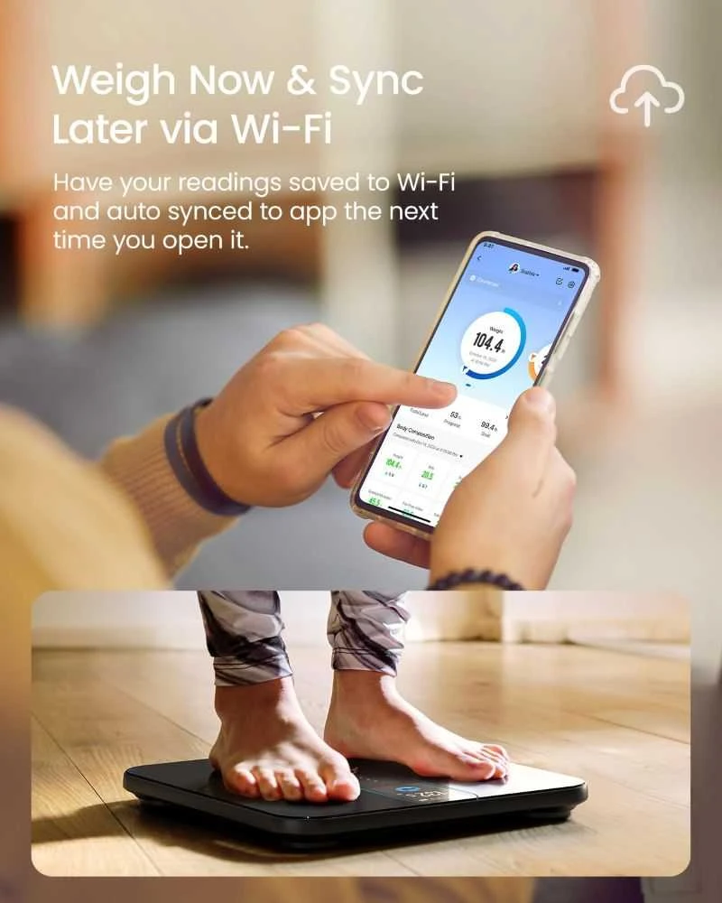 „RENPHO Elis Nova Wifi“ išmaniosios svarstyklės