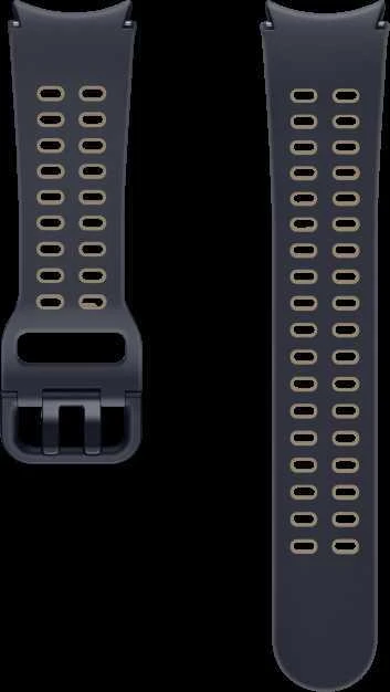 Extreme Sport silikoninis dirželis 20mm (M/L)  išmaniesiems laikrodžiams Samsung Galaxy Watch6/Watch5, Žaliai/Juoda
