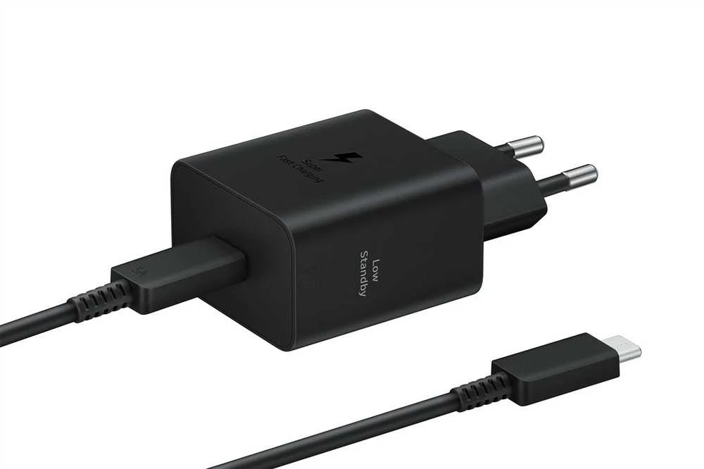Samsung PD 45W Type-C sieninis pakrovėjas (be laido) Juodas