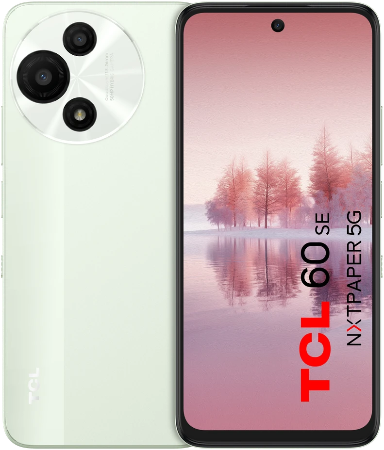 Tcl Communication Išmanusis telefonas TCL 60SE Nxtpaper, 8/256 GB, Mint Žalias