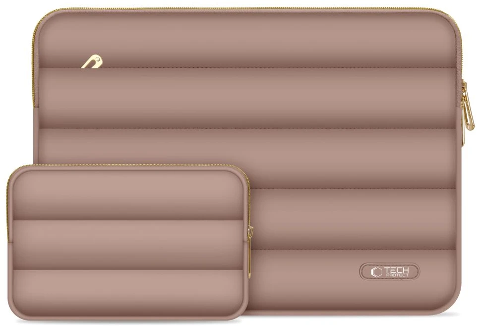 Tech-Protect Puffy 13-14\" Nešiojamas kompiuteris Bag - Walnut