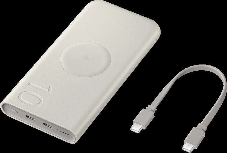 112803 EB-U2510XUE Samsung Wireless Powerbank 2x USB-C 25W 10000mAh rusvai gelsvas