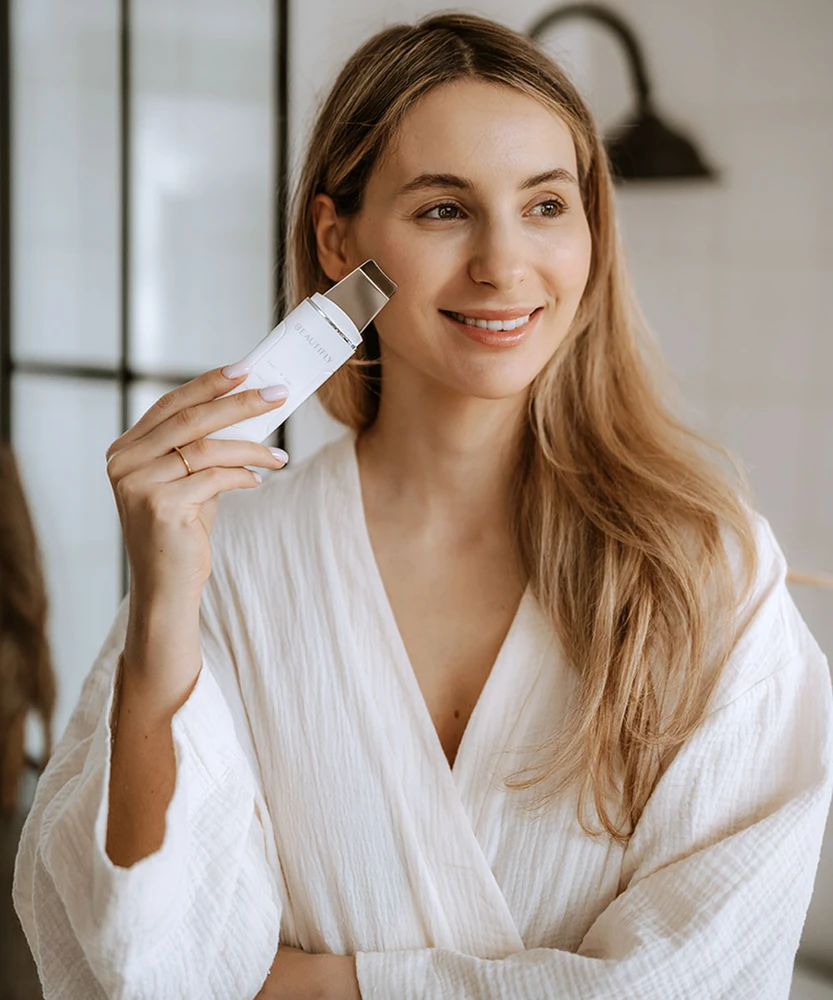 Ultragarsinė veido valymo mentelė Beautifly B-Scrub Young