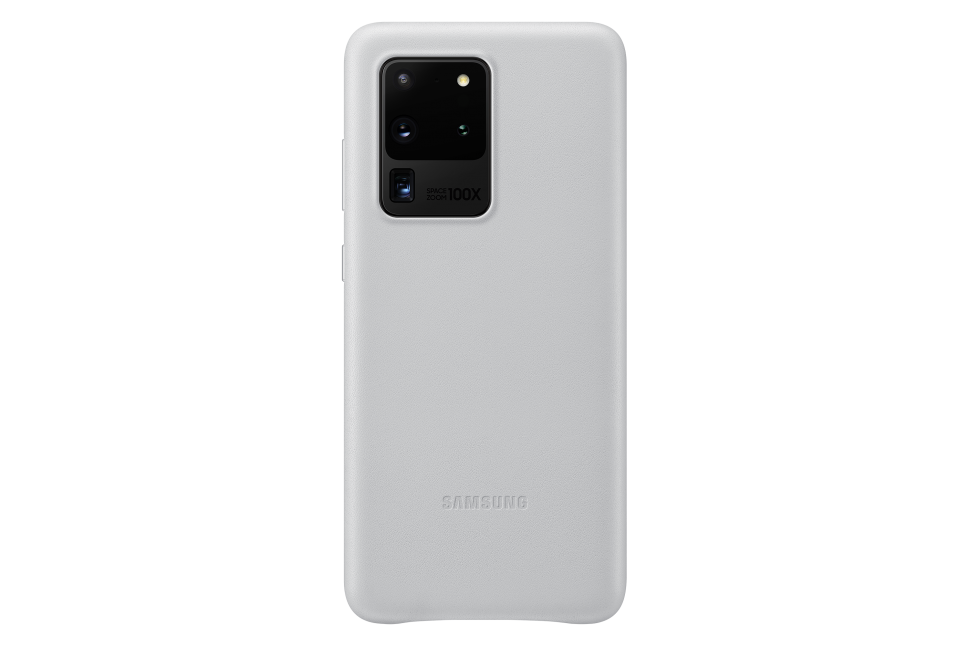 Dėklas VG988LSE odinis dangtelis, skirtas Samsung Galaxy S20 Ultra Light (Pilkas)