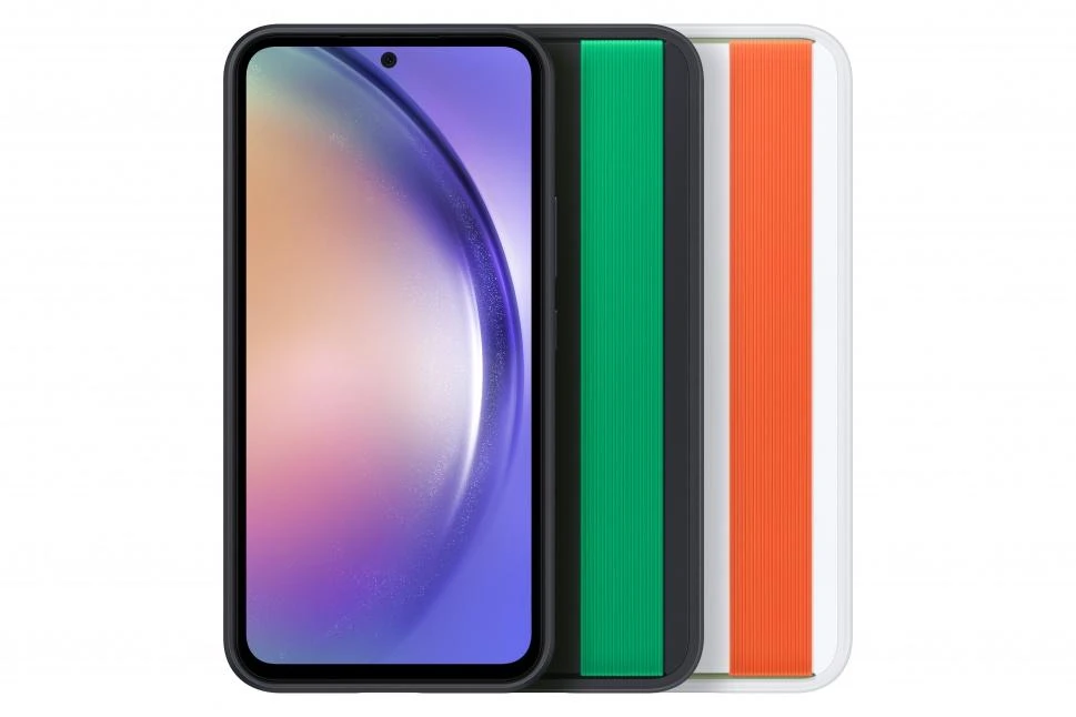 Samsung Galaxy A54 Haze Grip Cover Juodas