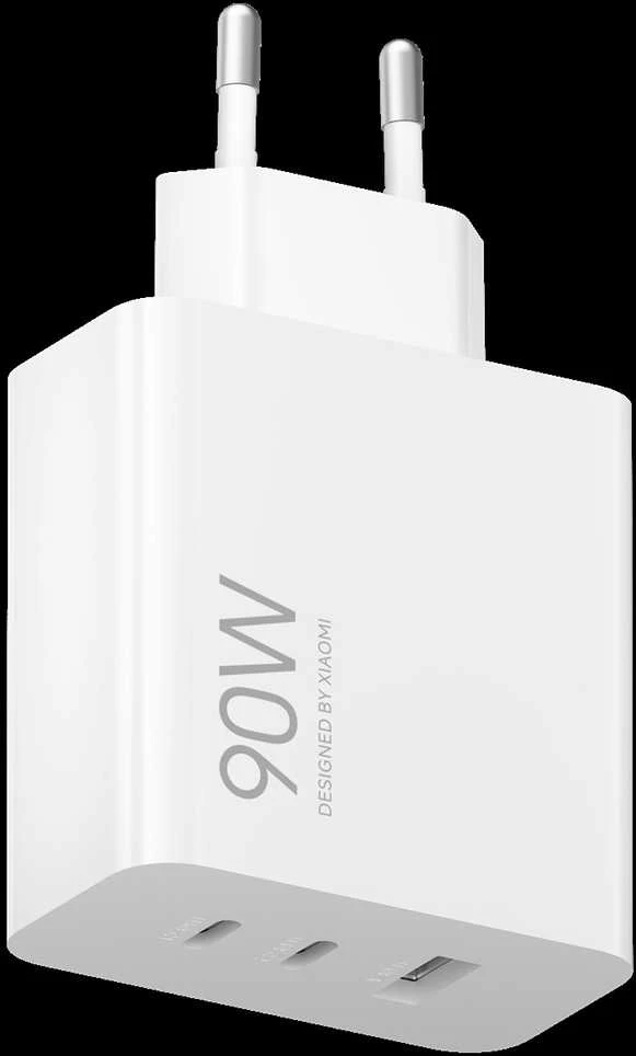 „Xiaomi“ 90 W „HyperCharge“ maitinimo adapteris (3 prievadų), ES