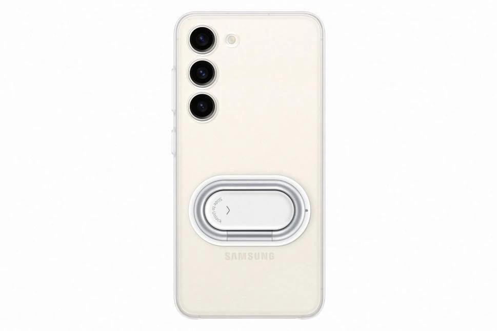 Skaidrus XS911CTE prietaisų dėklas Samsung Galaxy S23, skaidrus