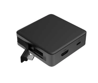 Maršrutizatorius ZAGG 4 Port Hub Juodas/Pilkas