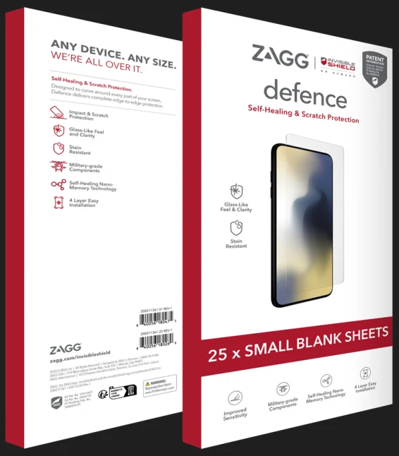 Zagg IS-ISOD-FM Defence-ML-Small-25PK-FG