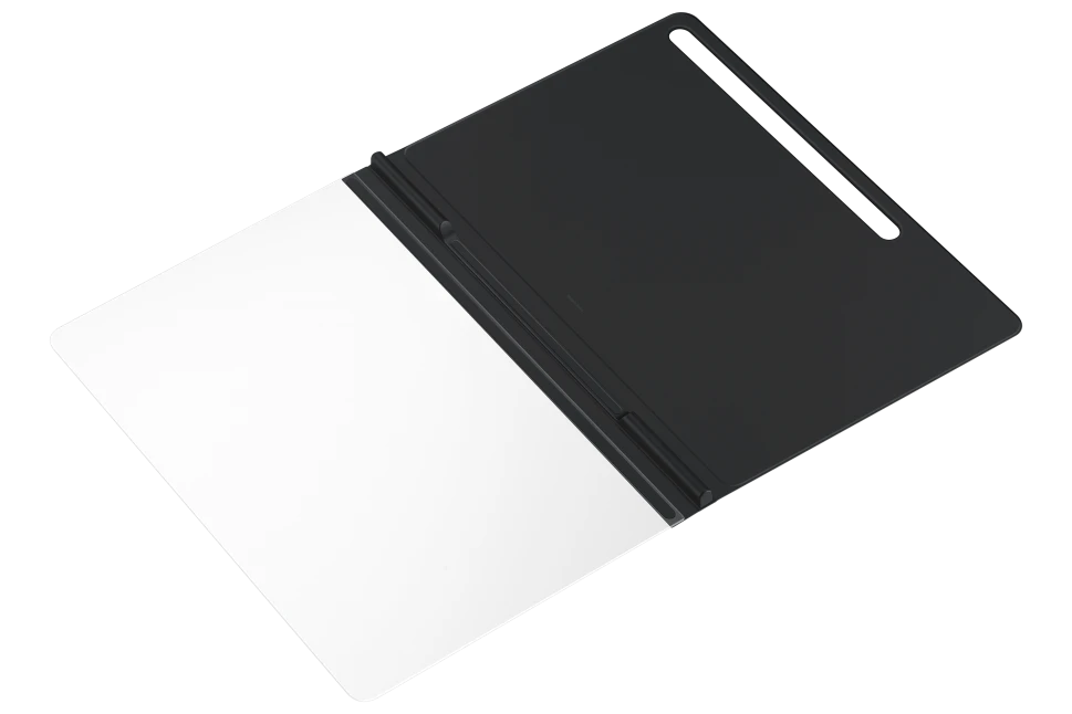 ZX800PBE Note View Cover for Samsung Galaxy Tab S8 Plus, Juodas (Juodas)