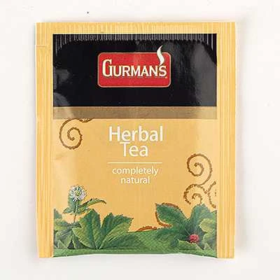 GURMAN'S Žolelių arbata vokeliuose 100 vnt po 1,5g
