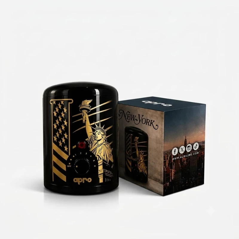 APRO Mini Wax Melter NEW YORK Vaško šildytuvas, 165 ml