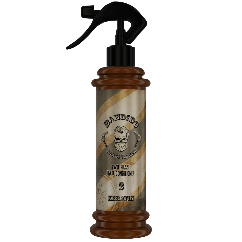 Bandido Cosmetics Bandido 2-phase hair conditioner 02 KERATIN Dvifazis plaukų kondicionierius, 350 ml