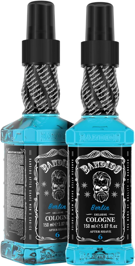 Bandido Cosmetics Bandido After Shave Cologne BERLIN Odekolonas po skutimosi, 150 ml