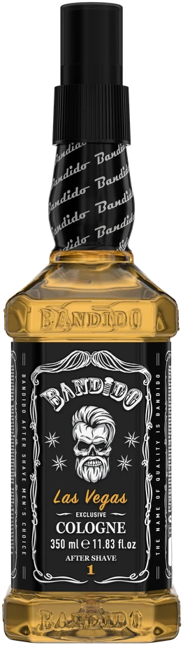 Bandido Cosmetics Bandido After Shave Cologne LAS VEGAS Odekolonas po skutimosi, 350 ml