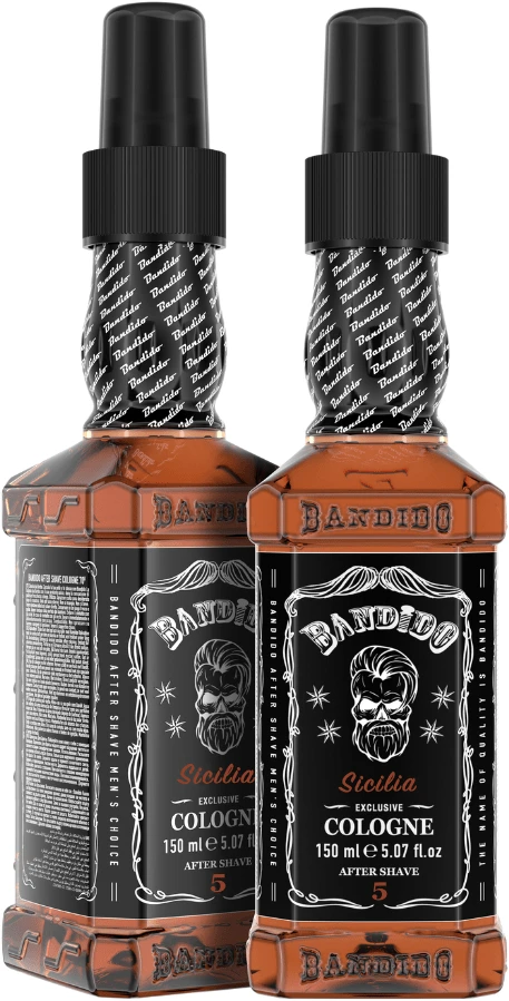 Bandido Cosmetics Bandido After Shave Cologne SICILIA Odekolonas po skutimosi, 150 ml
