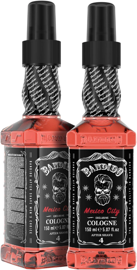 Bandido Cosmetics Bandido After Shave Cologne MEXICO CITY Odekolonas po skutimosi, 150 ml