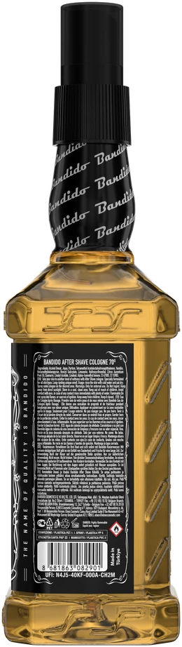 Bandido Cosmetics Bandido After Shave Cologne LAS VEGAS Odekolonas po skutimosi, 350 ml
