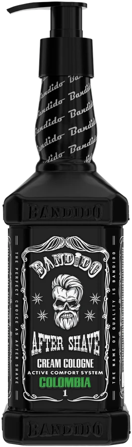 Bandido Cosmetics Bandido After Shave Kreminis Cologne COLOMBIA Kremas-odekolonas po skutimosi, 350 ml