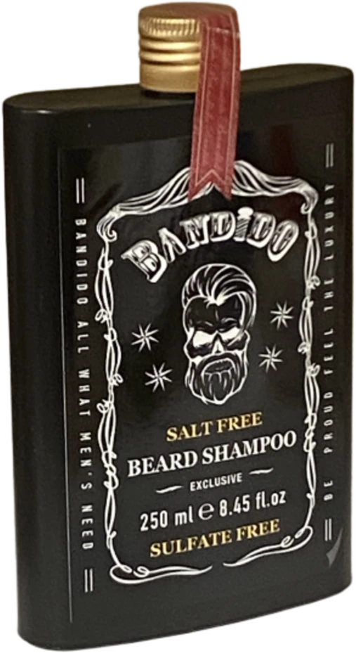 Bandido Cosmetics Bandido Beard Šampūnas Barzdos šampūnas, 250ml