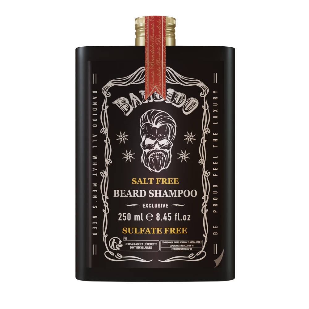 Bandido Cosmetics Bandido Beard Šampūnas Barzdos šampūnas, 250ml