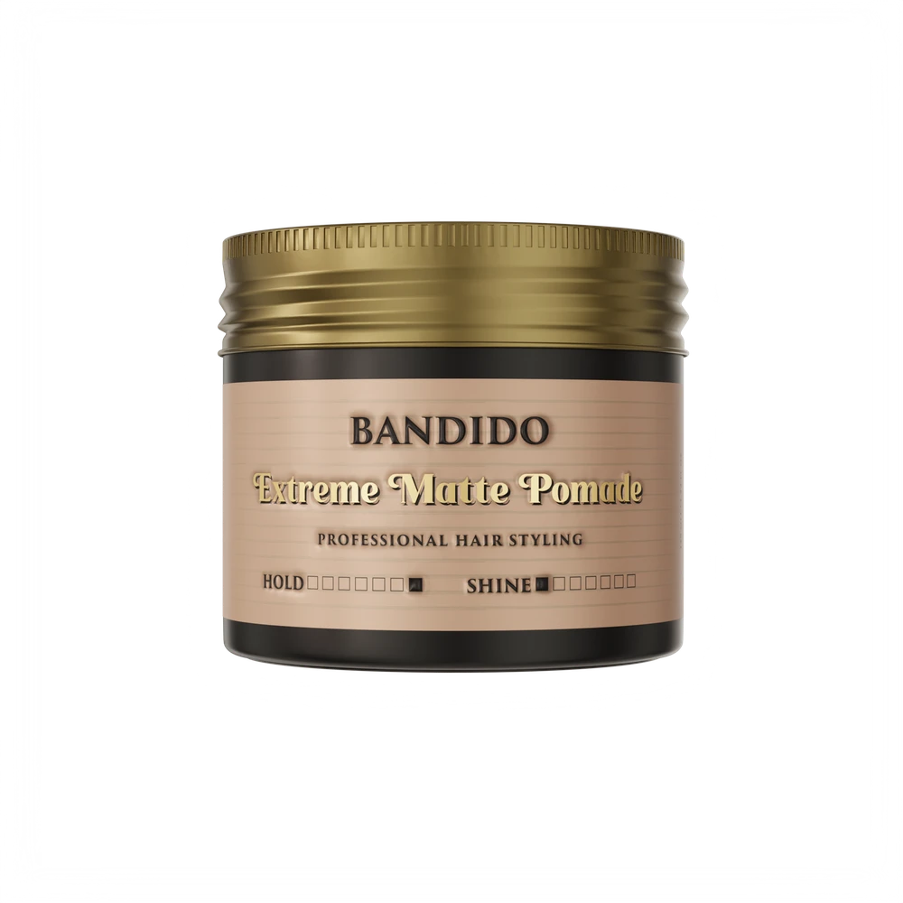 Bandido Cosmetics Bandido Extreme Matte Pomade Matinė plaukų pomada, 125 ml