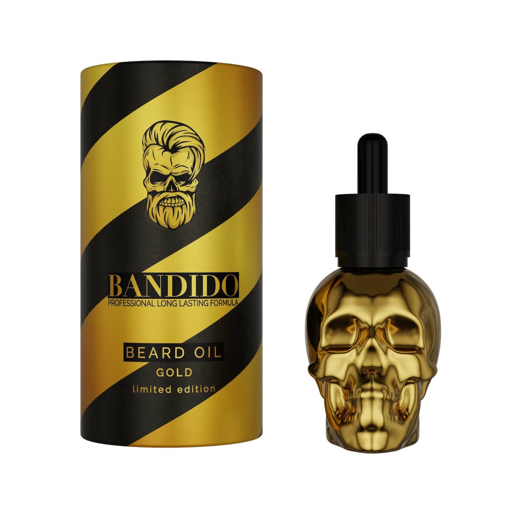 Bandido Cosmetics Bandido Gold Beard Oil Barzdos aliejus, 40ml