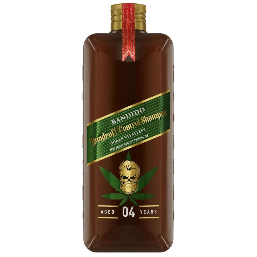 Bandido Cosmetics Bandido Hair Šampūnas DANDRUFF CONTROL Plaukų šampūnas nuo pleiskanų, 350 ml