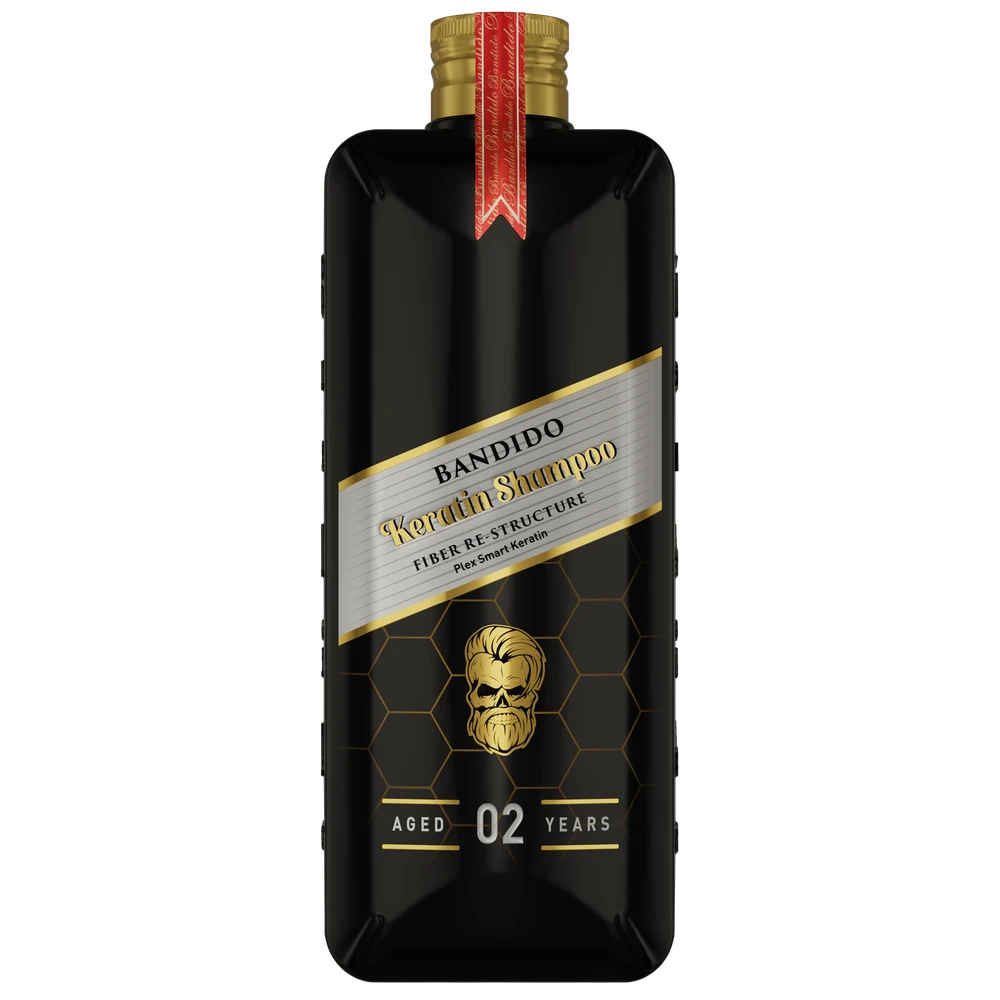 Bandido Cosmetics Bandido Keratin Šampūnas Plaukų šampūnas, 350ml