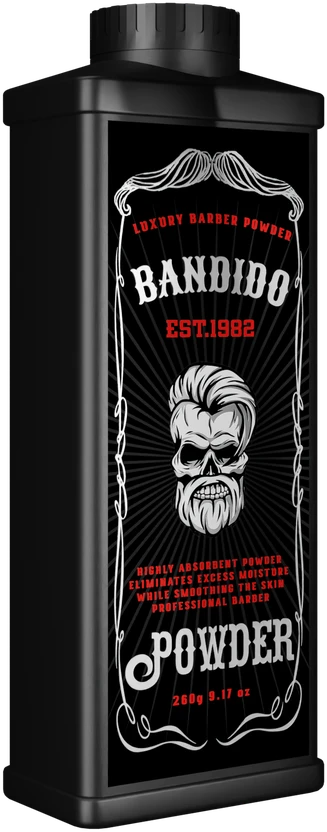 Bandido Cosmetics Bandido Luxury Barber Powder Talko pudra, 260g
