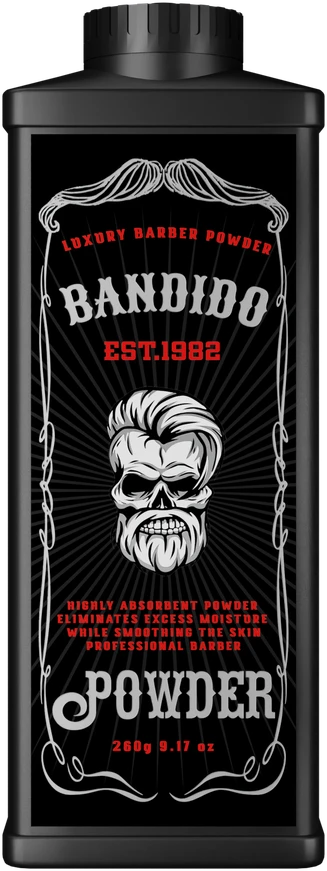 Bandido Cosmetics Bandido Luxury Barber Powder Talko pudra, 260g